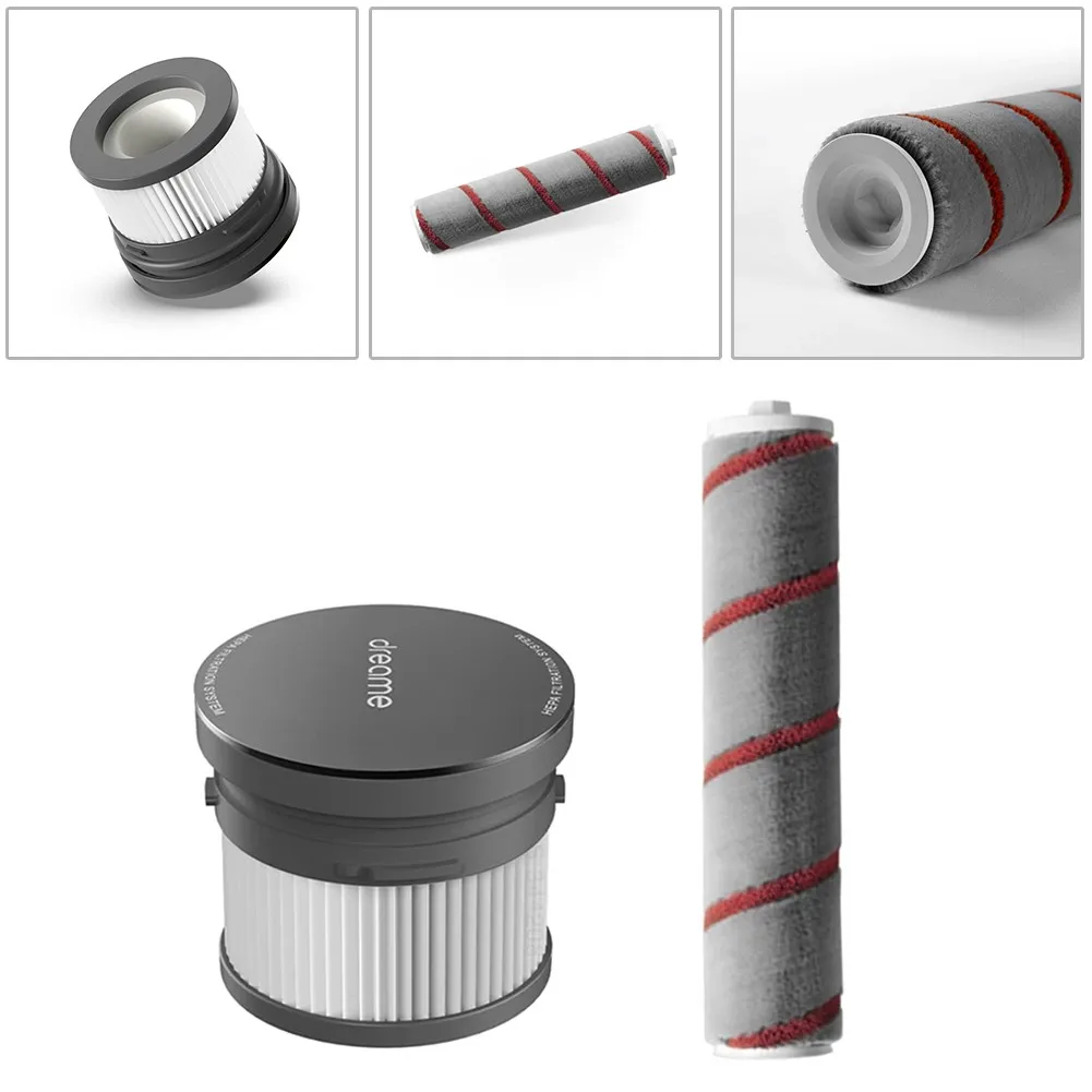 

For Xiaomi Dreame V11 Handheld Vacuum Cleaner Spare Parts Kits Filter Roller Brush Household Sweeper Cleaning Tool Replacement