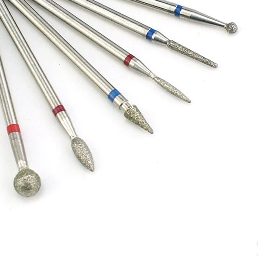 Набор Алмазных фрез для ногтей ERUIKA 6 шт. фрезерный станок аппарат маникюра