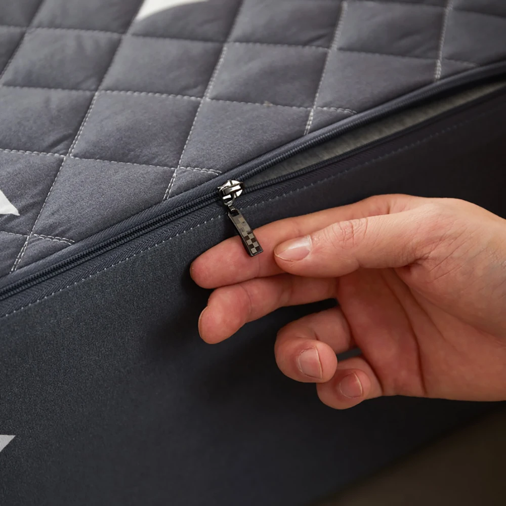 

New Style Super Warm 100% Polyester MicrofiberElastic Fitted Sheet Quilt Cover Bed Cover 2 Pillow cases Suitable For King Size