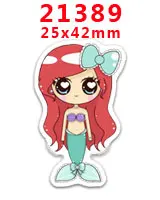 PR-21389 Наборы для творчества Герой мультфильма с плоской задней частью Плоские наклейки 30 штук. PR-21377-21554 - Цвет: PR-21389