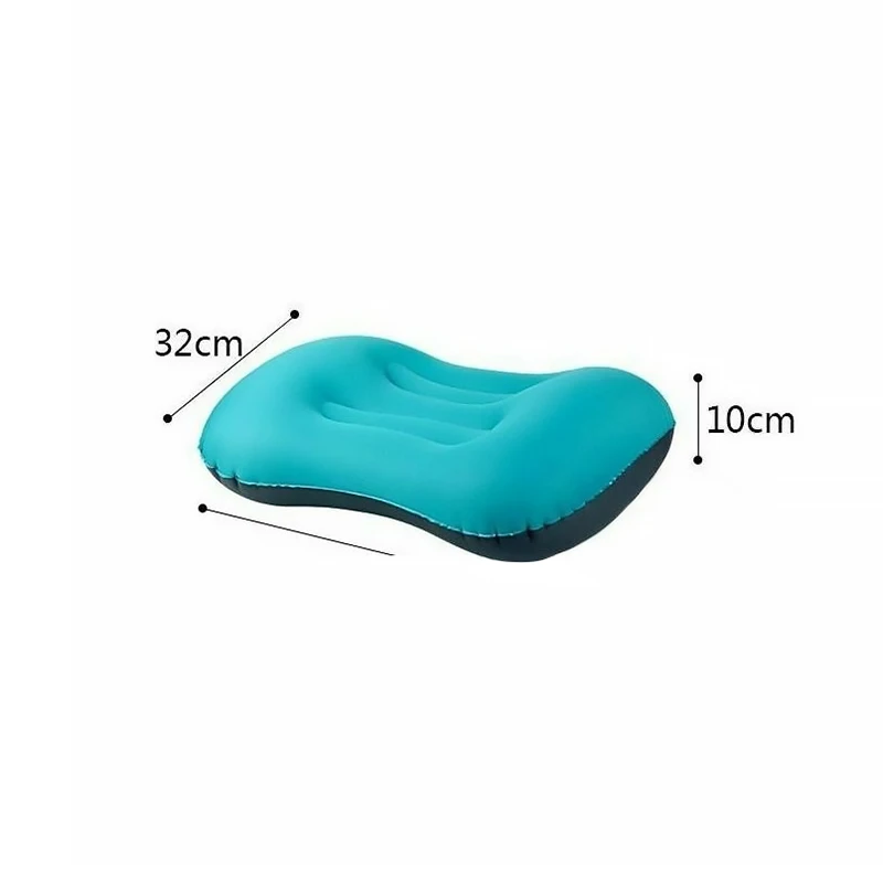 

Portable Inflatable Camping Pillow Fold Outdoor Travel Sleep Pillow Camping Tent Airplane Hotel Rest Comfortable Sleep Pillows