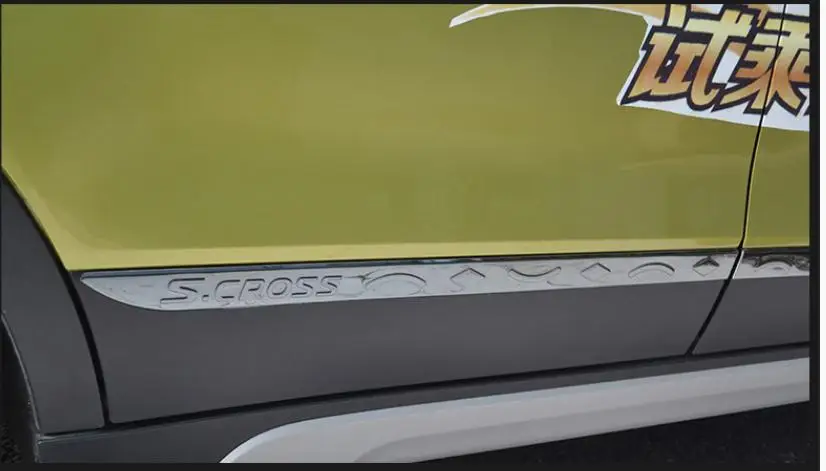 Высокое качество нержавеющая сталь обшивка тела полоса дверь анти трет подходит