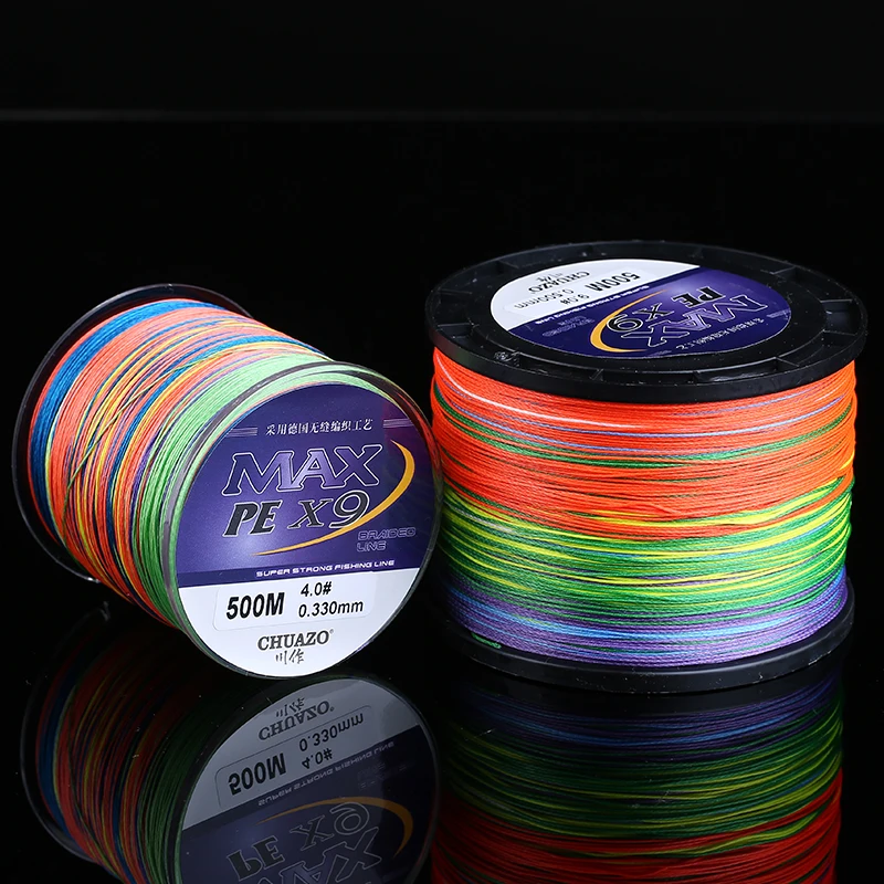 

CHUAZO Multi-line Braided Fishing Line X9 Strands 150M 300M Line PE Multifilament Durable Carp Fishing Line Pesca