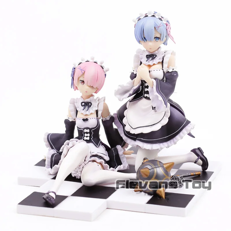 Фигурка из ПВХ Re Zero Start Life in other World Rem Ram 1/8 Коллекционная модель игрушка|Игровые