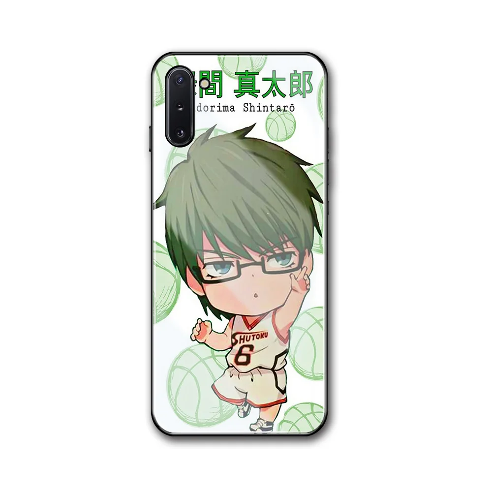 DIY чехол для Samsung A70 Kuroko's баскетбольный закаленный жесткий S8 S9 S10 s20 Plus S10e Note 8 9 10 A20