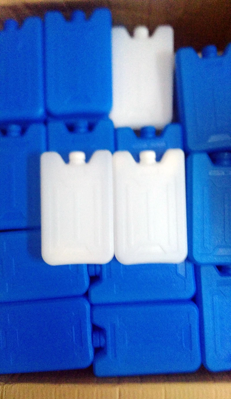 Новая коробка для наполнения ледяной воды HDPE 600 мл Абсорбирующая полимерная смола коробка плоского типа коробка для обеденных мешков и холодильных мешков большой емкости