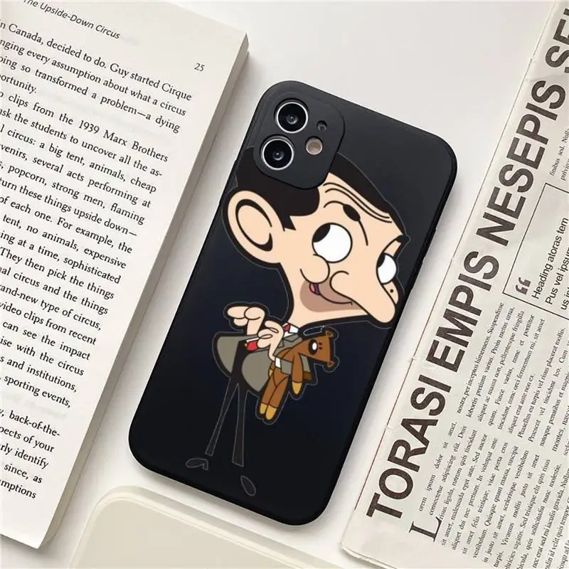 Mr.Bean cute funny cartoon Phone Case for iPhone 12 11 mini pro XS MAX XR 8 7 6 6S Plus X 5S SE 2020 | Мобильные телефоны и