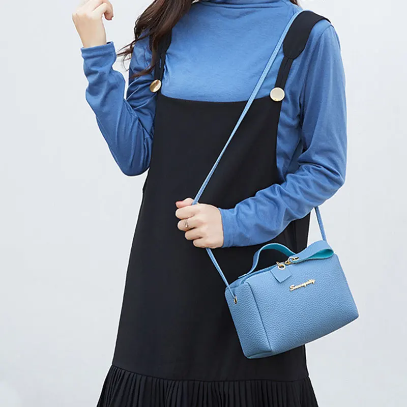 Новинка 2020 модная женская сумка из искусственной кожи с одним клапаном сумки