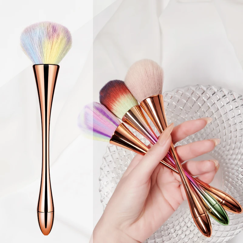 

Nail Art Brush Soft Nail Dust Brush UV Gel Nail Polish Nylon Brush For Manicure Professional Nail DIY Design Tools