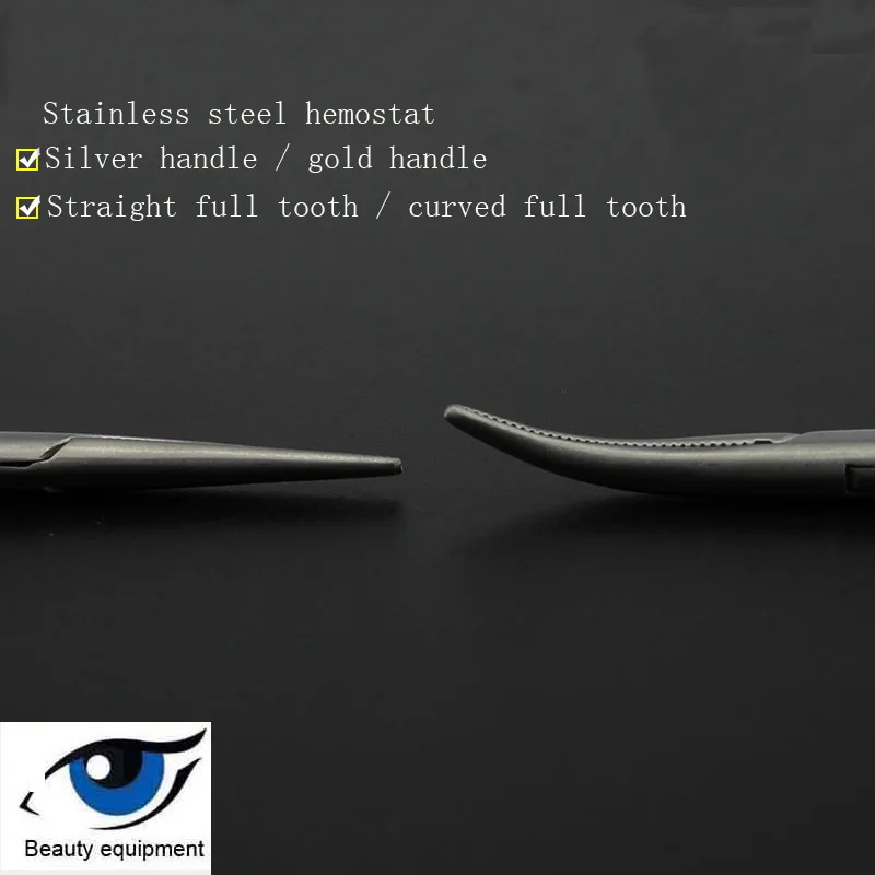 Медицинские гемостаты из нержавеющей стали хирургические инструменты прямой