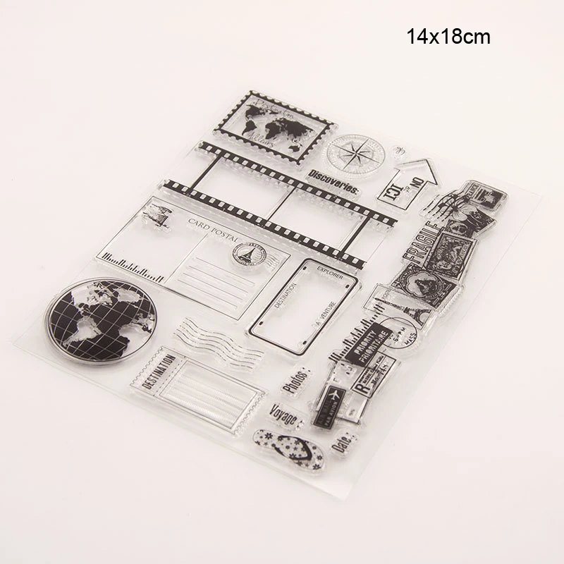 Национальный штамп прозрачные штампы новинка 2019 скрапбукинг резиновый