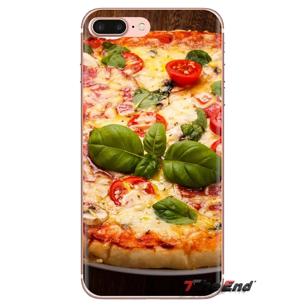 food and pizza For Xiaomi Mi4 Mi5 Mi5S Mi6 Mi A1 A2 5X 6X 8 9 Lite SE Pro Max Mix 2 3 2S Transparent Soft Cases Covers |