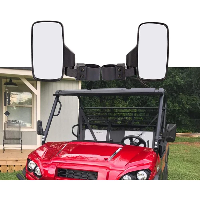 Боковые зеркала UTV 2 шт. Регулируемые Широкие заднего вида для Polaris RZR Kawasaki 1 75/2