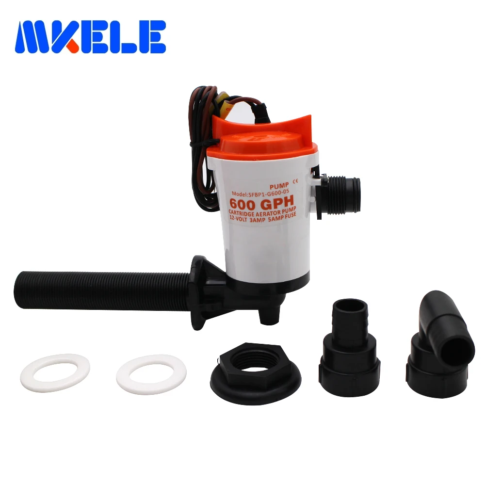 насос для воды 600 GPH MKBP1-G600-05 3/4 &quot 12 В новый алюминиево-лигносульфонатный комплекс