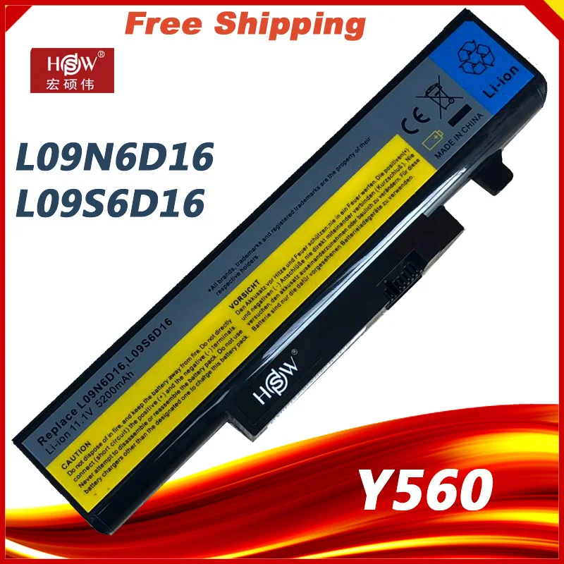 HSW 4400mAH battery for Lenovo IdeaPad L10S6Y01 B560 Y560 Y460C Y460N Y560A Y560P 57Y6440 V560 Y460 Y460P Y460A Y460At | Компьютеры и