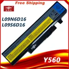 Аккумулятор для ноутбука LENOVO L09N6D16 L09S6D16 L10L6Y01 L10L6Y01 L10N6Y01 L10S6Y01 IdeaPad Y460 Y560 B560 V560