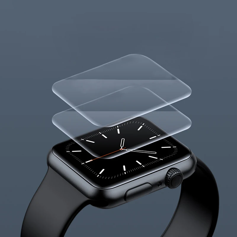 

Suntaiho Full Cover Protective Hydrogel Film for Apple Watch Screen Protector 42mm 38mm Soft Film for iWatch 6 5 1/2/3/4 40 44mm