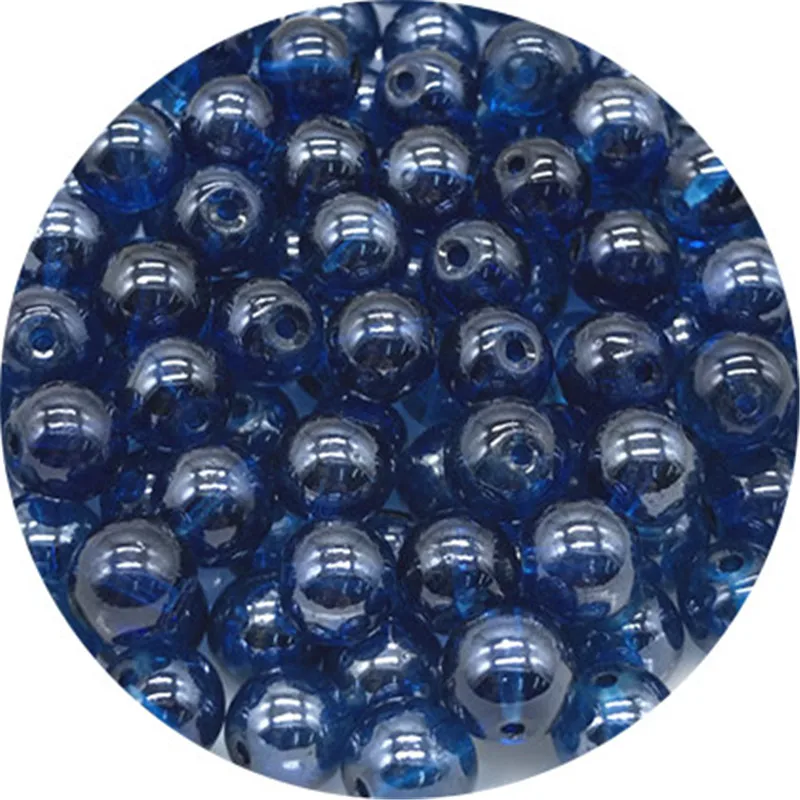 6/810 мм AB Цвет круглый Стекло свободный разделитель бисер бусины для