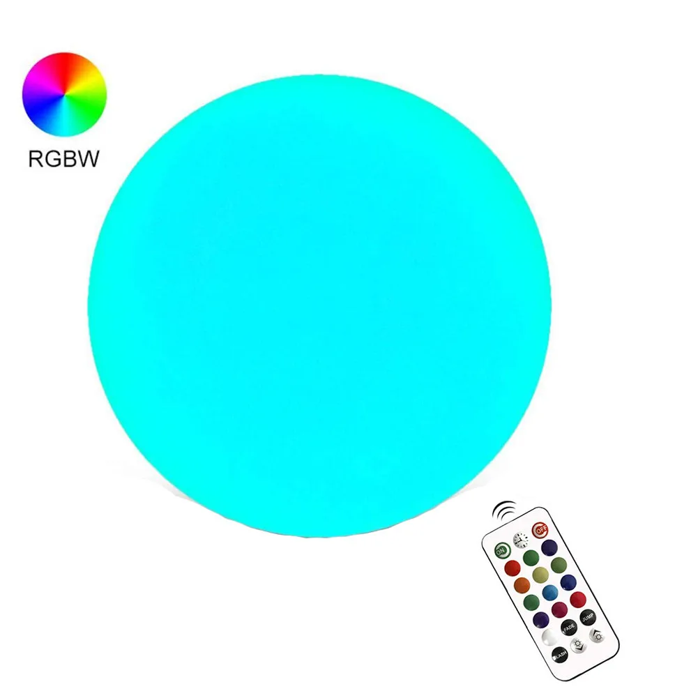 

Hot Growing Ball Inflatable LED Light Luminous Ball Remote Control LED Colorful Beach Ball For Outdoor Swimming Pool Party Toy