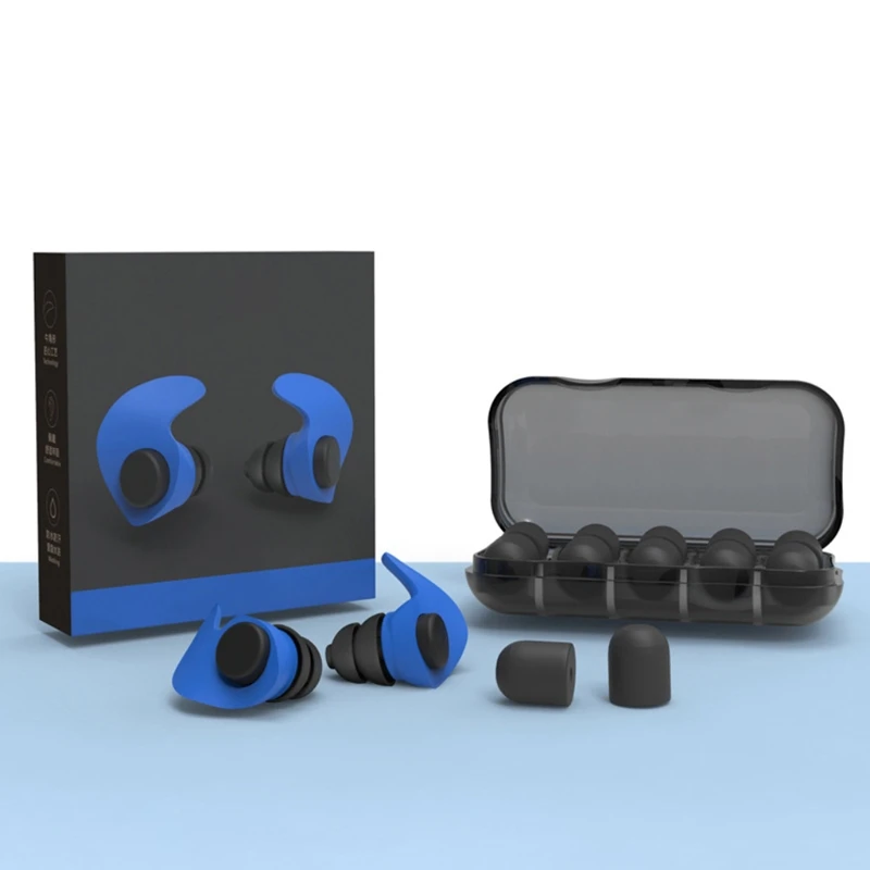 

1set comfort earplugs noise reduction Foam Soft Ear Plugs Noise Reduction Earplugs Protective for sleep slow rebound