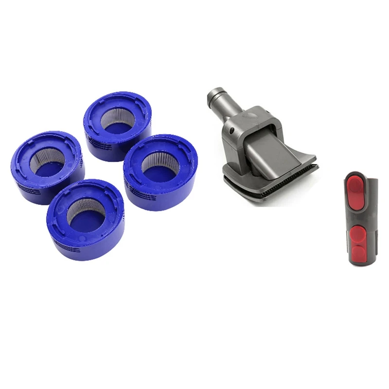 

2 комплекта аксессуаров для пылесосов: 1 Набор щеток и адаптеров для собак и 1 Набор аксессуаров для пылесосов