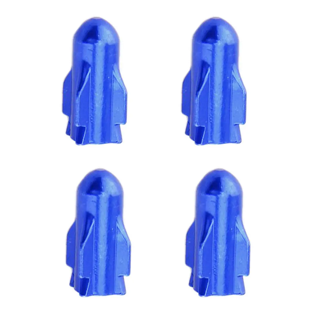 

4 Pieces Alloy Tire Stem Valve Caps Dust Cover for Car Motorcycle ATV