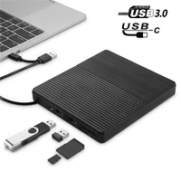 usb 3 0 ultra thin external optical drive dvd rw dvdcd usb c burner reader player for laptop notebook type c cd driver