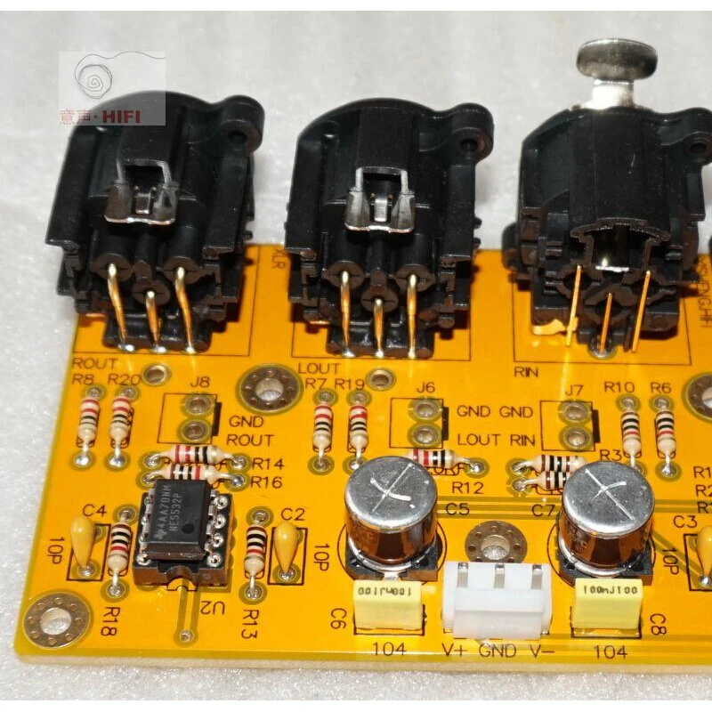 Модуль усилителя KYYSLB Op Amp комплект с балансиром несимметричным для