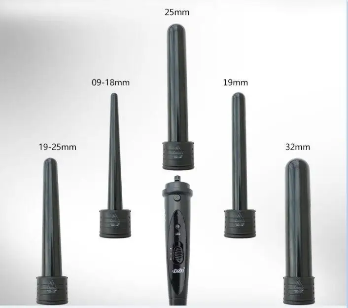 Щипцы для завивки волос 5 в 1 профессиональные щипцы гофре 9-32 мм - купить по