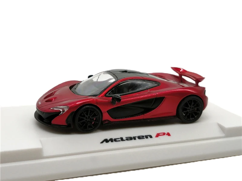 Красный 1: 64 цветная Модель Коллекция Модель автомобиля mlaren P1 литье под давлением миниатюрный автомобиль - Цвет: Красный