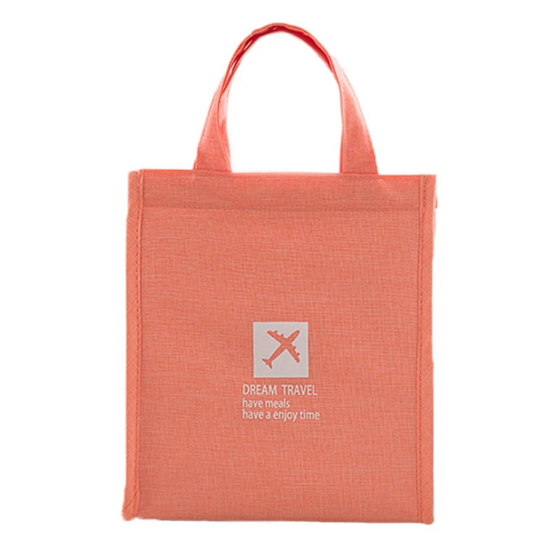 

Portable Lunch Bag Waterproof Insulation With Rice Bag Lovely Lunch Box Bag Small Bag Household Storage Organizer Bento Bag