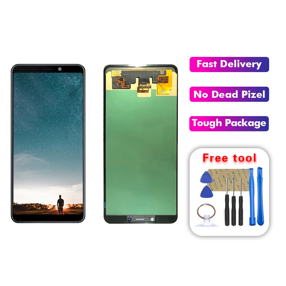 Для Samsung Galaxy A9 2018 A9s Star Pro A920 SM-A920F/DS ЖК-дисплей сенсорный экран дигитайзер |