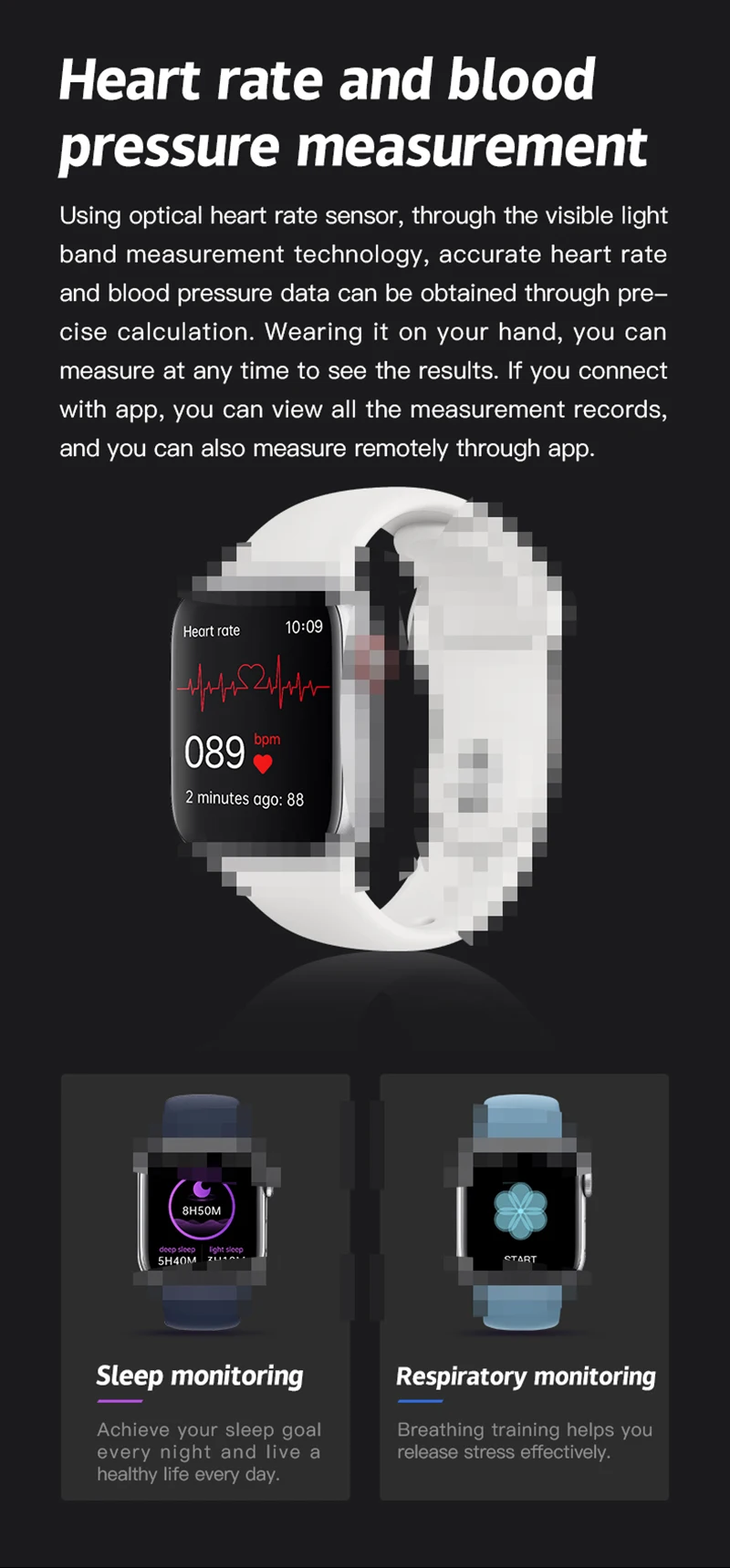 

W9 Smart Watches Bluetooth Call Heart Rate Blood Pressure Blood Oxygen Game MP3 MP4 TWS Clock Men Women Smartwatch PK IWO W46
