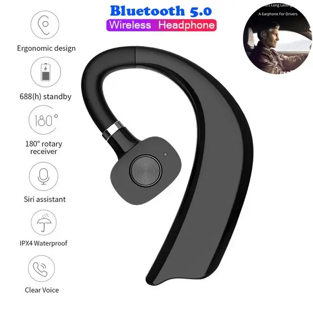 

X23 Беспроводной bluetooth-наушники Mini вождения Бизнес гарнитуры спортивные висит наушники с микрофоном для IOS и Android