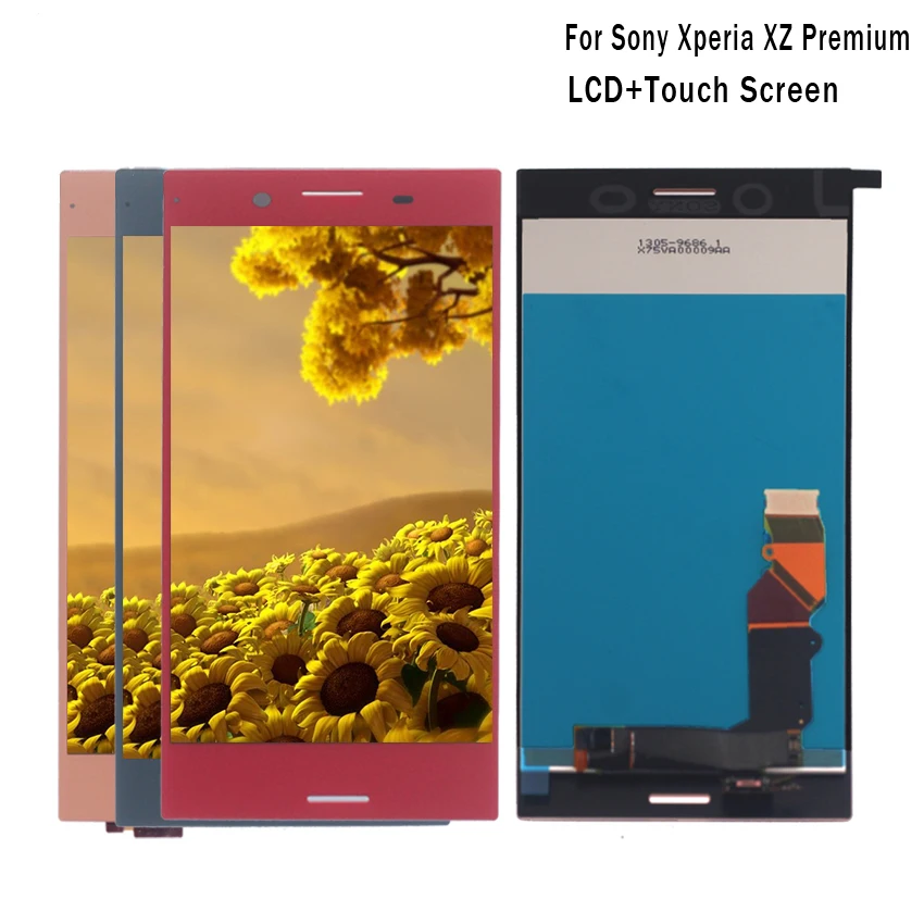ЖК дисплей с дигитайзером в сборе для Sony Xperia XZ Premium G8142 E5563 стекло XZP инструменты