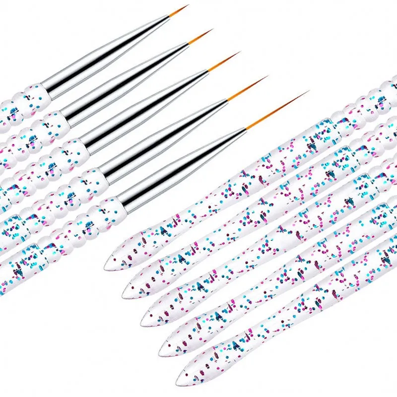 5 шт. акриловая ручка для дизайна ногтей | Красота и здоровье