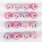 Кольца акриловые с кристаллами для детей, 1000 шт.