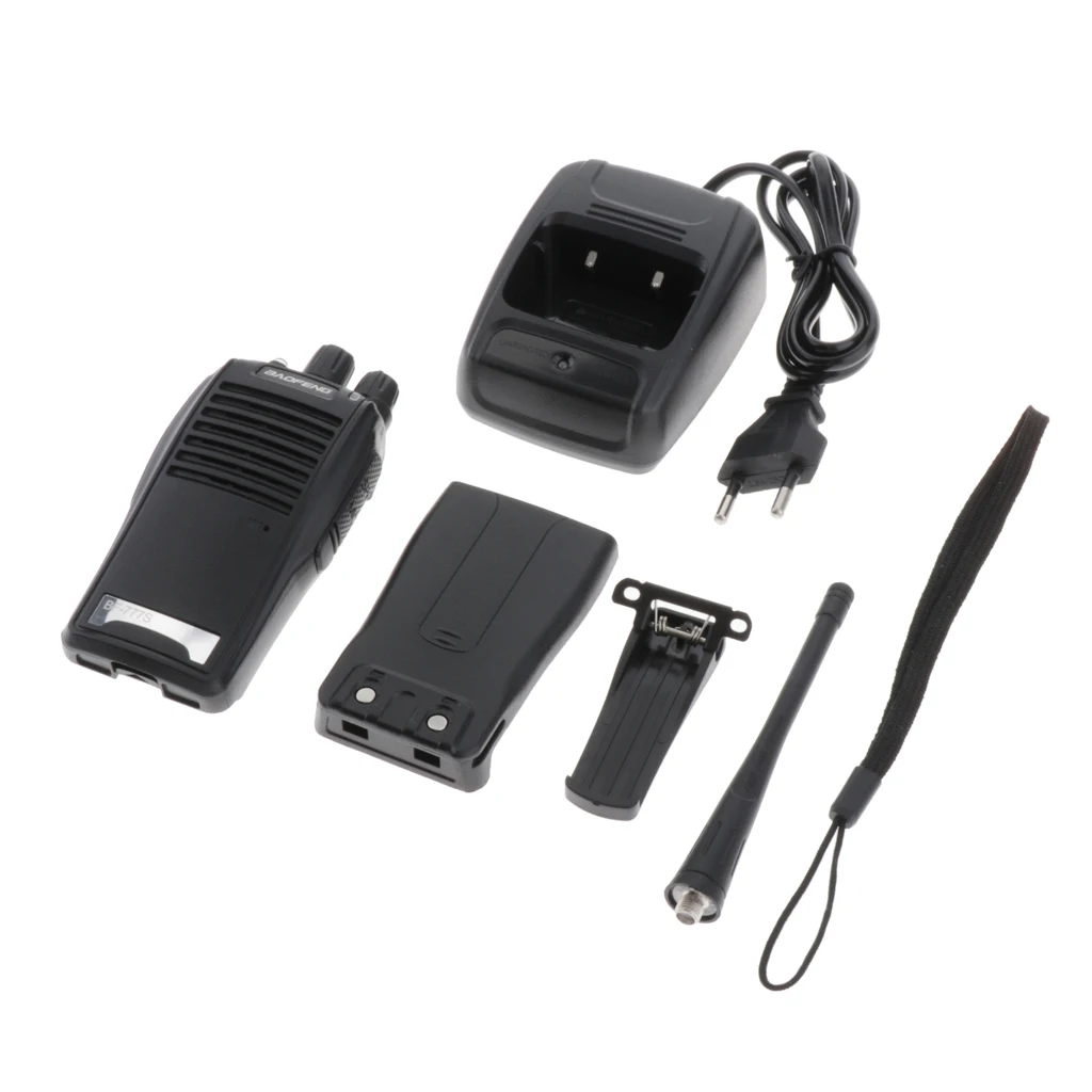 Baofeng 1 Piece Walkie Talkie BF777s Baofeng BF-777s with earphone 5W 16CH UHF Interphone BaoFeng 777S Two-Way Radio Ham Radio