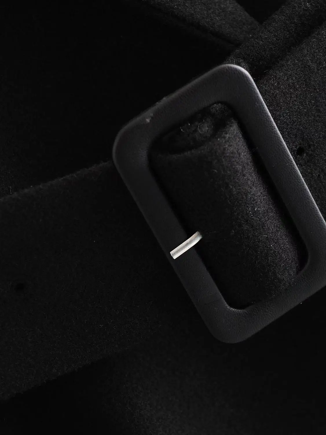 

2020 Winter Woolen Blends Long Coat With Belt Women Double-breasrted Long Sleeve Mid-calf Trench OL Slim fit Sahses Outerwear