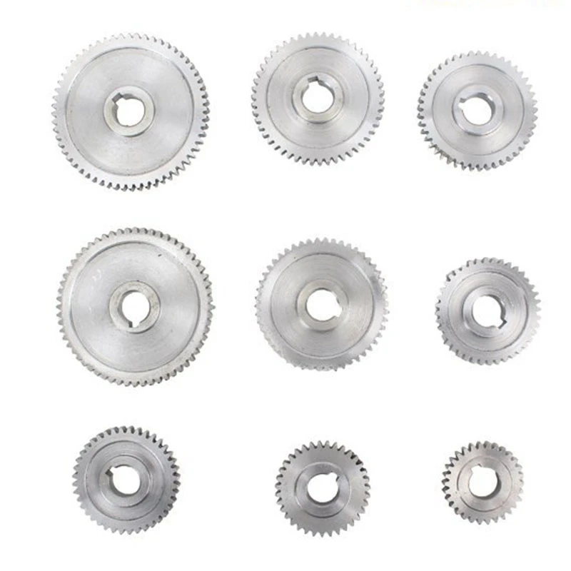 

NEW-18Pcs/Set CJ0618 Metal Gears Mini Lathe Gear Metal Cutting Machine Tool Gear