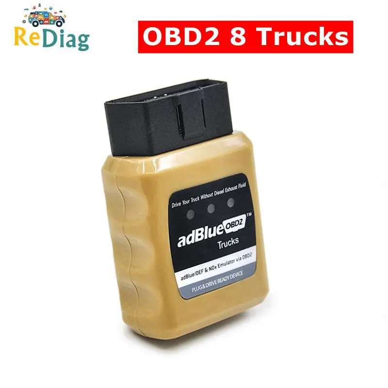 Профессиональный эмулятор AdBlue с разъемом OBD и приводом от OBD2 Trucks Adblue для Iveco/SCANIA/DAF