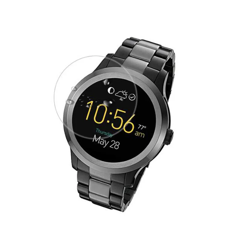 Tempered Glass Screen Protector Film For Fossil Q Wander/Control/Marshal/Venture Explorist HR/Founder Gen 2/3/4 Generation Watch |