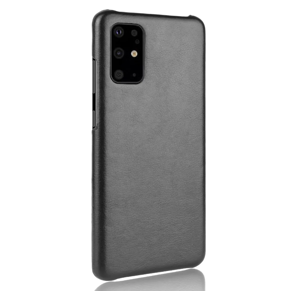 Чехол с текстурой личи Кожаный жесткий чехол для Samsung Galaxy S20 FE S21 ультра S9 S10