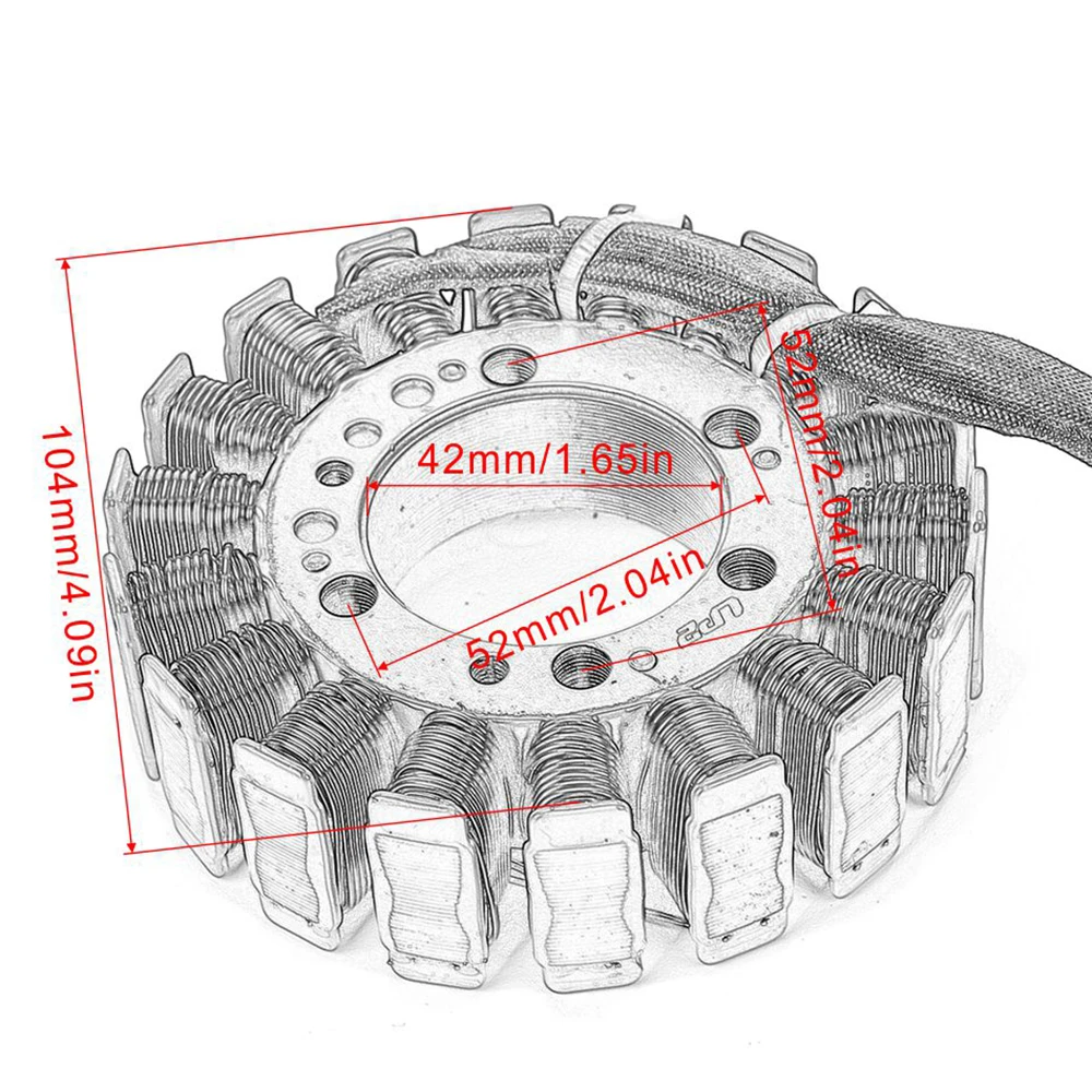 

Stator Coil For Yamaha YZF-R6 1999-2002 YZF R6 Champion Limited Edition 2001 For Yamaha YZFR6 1999 2000 5EB-81410-00