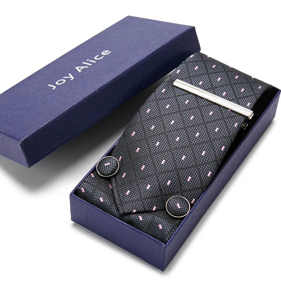 

Nice Handmade Wholesale Vangise Brand Hot sale Wedding Present 7.5 cm Necktie Set Tie Box Suit Accessories Floral Men