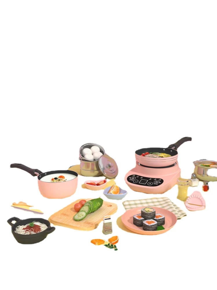 

Набор для приготовления еды YL Mini Kitchen, полный набор, игрушки для приготовления еды, игрушечные конфеты, набор для приготовления еды, детский ...