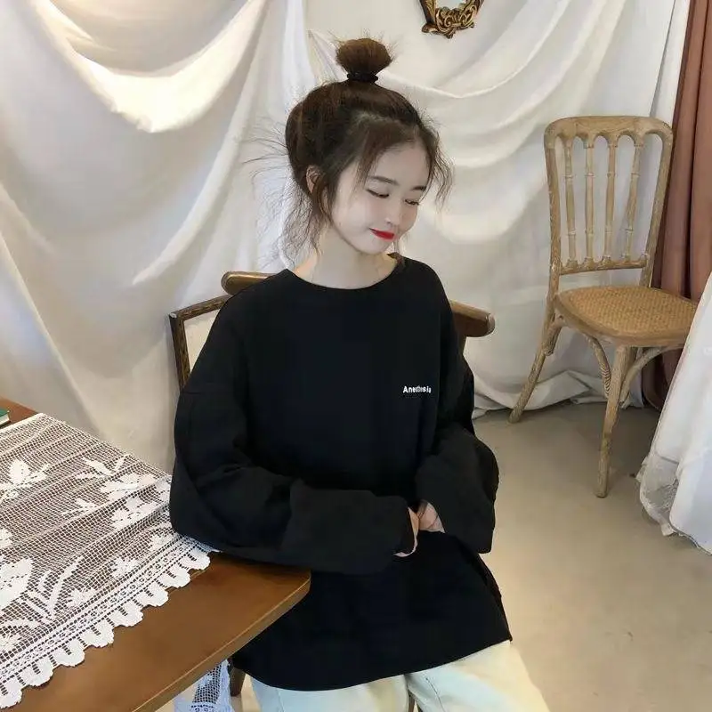 

2021's latest 100-year-old loose-fitting plush hatless women's tide