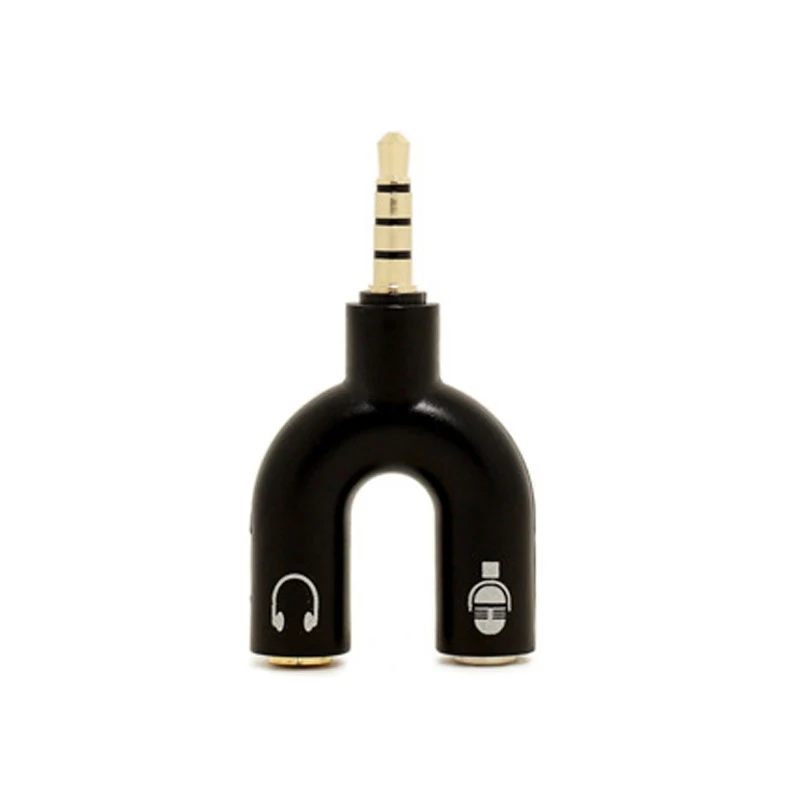 

Adaptor Splitter 3.5mm Stereo Audio Jack Headphone 2 Way Headphone Jack Splitter Earphone Connector Converter