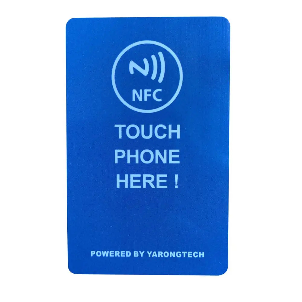 Визитная карта NFC 8K большая память создайте свою собственную визитную карту
