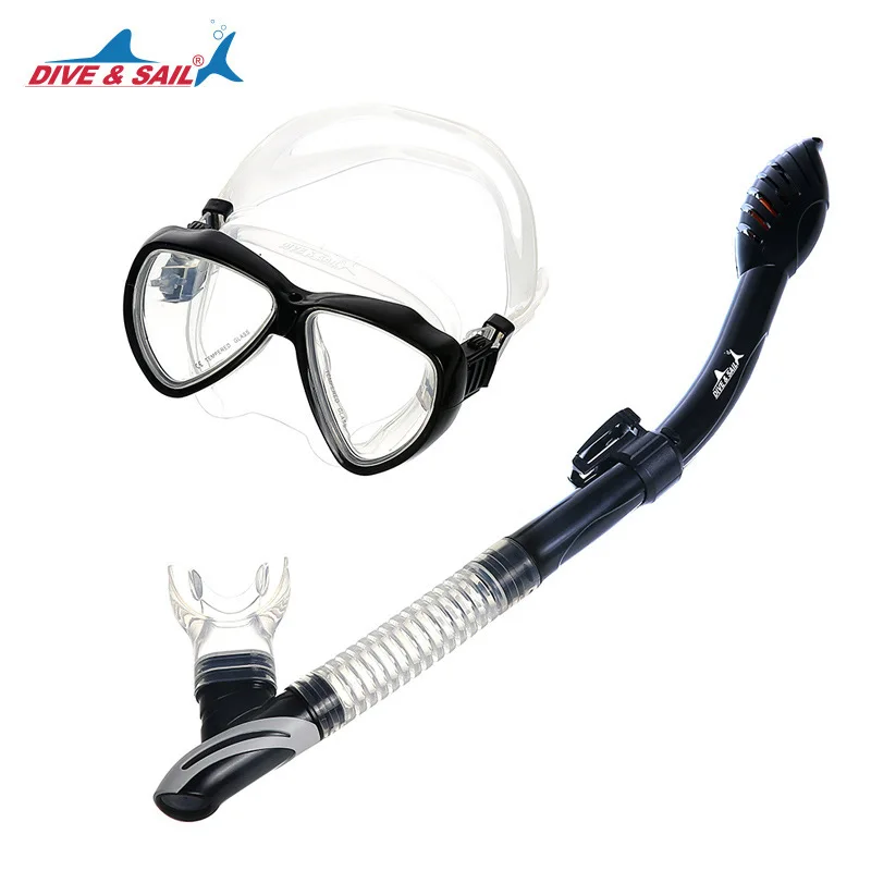 Набор для взрослых силиконовая маска подводного плавания дайвинг трубка очки